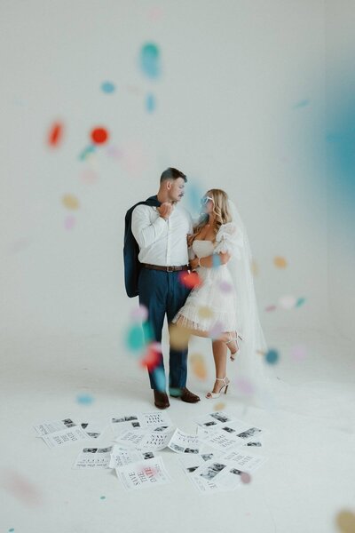 Couples Session at sunset on Jekyll Island at the beach while drinking champagne.