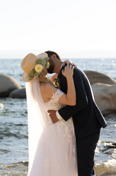 Chimney Beach elopement