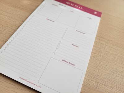 The Purpose Planners - Meal Plan 3