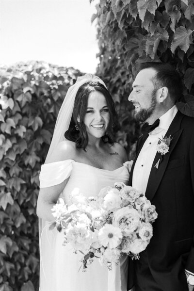 Colorful spring wedding in Monterey at The Barns at Cooper Molera.