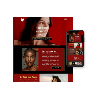 Showit template for coaches, virtual assistants, and copywriters