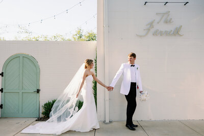 Birmingham Botanical Gardens Groomsmen Photo by Maddie Moore