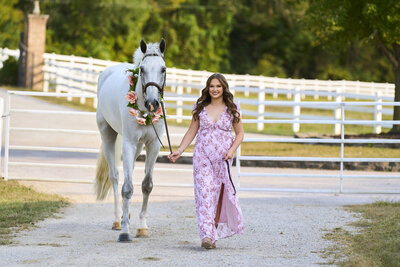Horse and rider senior pictures. St. Louis 