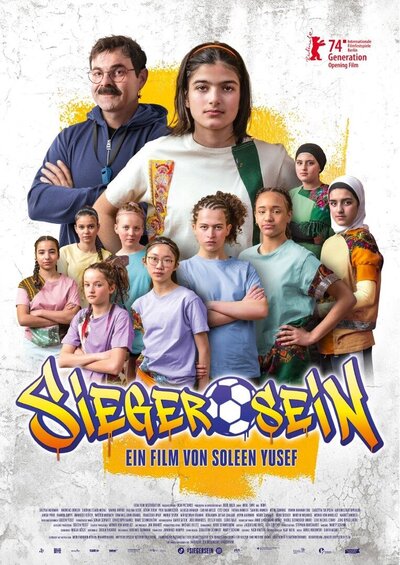 Experience cinematic inspiration from "Sieger Sein/Winners," an emotionally charged story brought to life through impactful poster art.