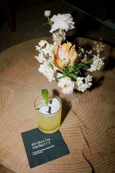 Late night wedding details planned by Bianca Nichole and Co