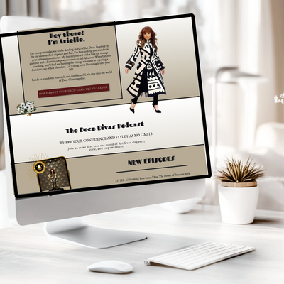 Star of Art Deco - Branding Element - Shop14