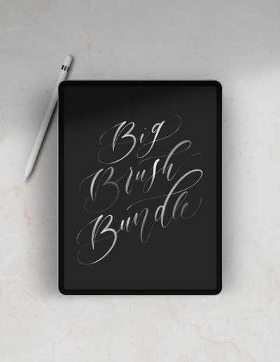 Procreate-Modern-Calligraphy-Brush-Bundle