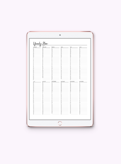 Free Digital Bullet Journal for Getting Creative and Staying Inspired 