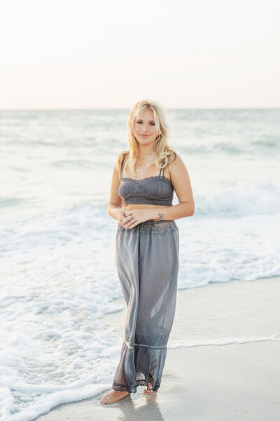 Senior Beach Portrait Naples Florida