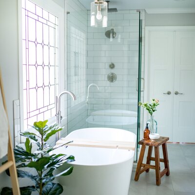 Re-design of bathroom in Atlanta, GA by Megan Paterson