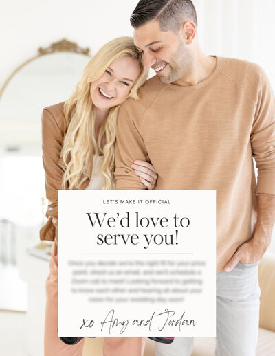20 Wedding Pricing Guide - Closing Cover