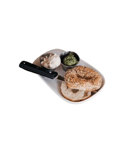 trilogy coffee kauai local bagel and spreads