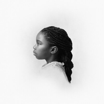 Classic side profile of young girl captured through children’s portrait photography in Michigan
