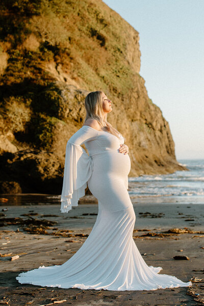 Maternity Beach Portrait