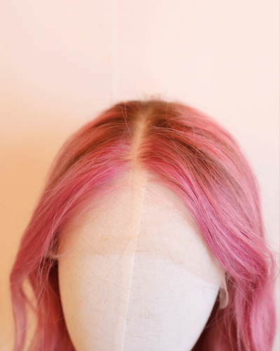 Pink Lace Wig (2)