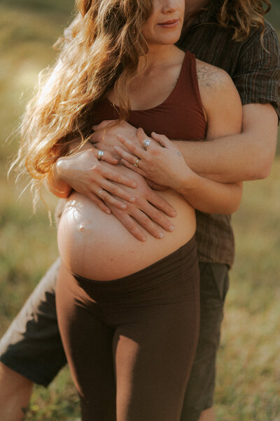 Natural maternity photography in Bonville, Coffs Harbour
