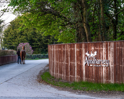 Annaharvey Farm entrance