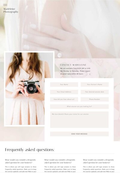 living in graphics brand website design services for creative small business owners002