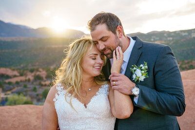 elopement photography in Colorado Springs at Garden of the Gods