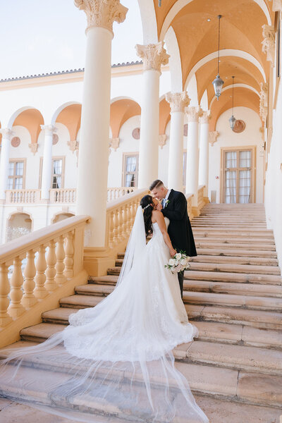 Couple laughing together at Atlanta Athletic Club in Georgia.