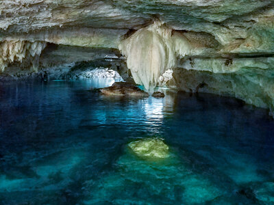 cavernous cenote in Mexico