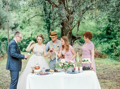 Intimate Summer Brunch Wedding Film at The Gathering Place in Hendricks MN