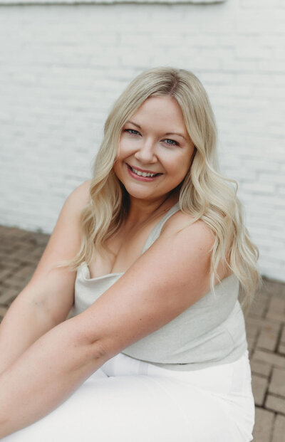 Sarah Crouse with Honey Sage Wellness, an online therapy and counseling center for women