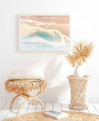 ocean art print by love and water on maui