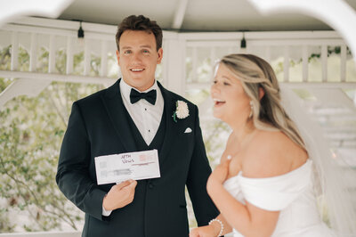 Slidell Wedding Photography - First Look - The Sadie Jane