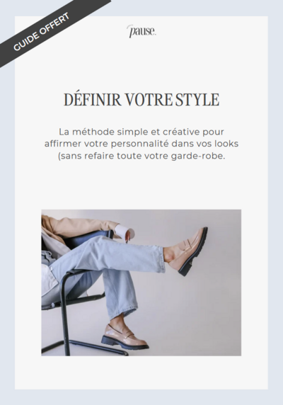 Capture d'écran du mini cours offert : les 3 étapes pour définir votre identité vestimentaire