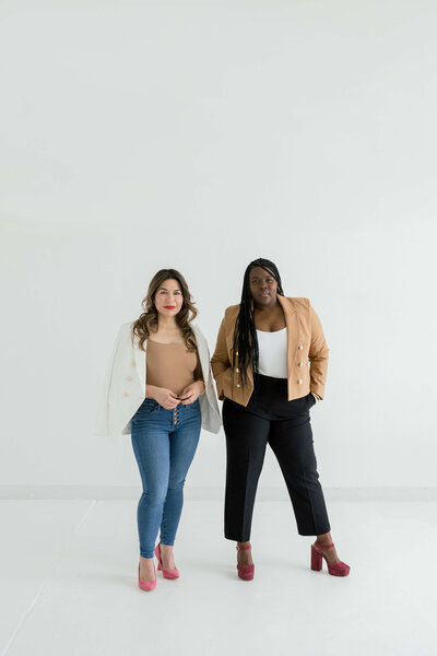 Nicole Kehoe and Chessica LaBianca, co-founders of House of Prodigy and The Funnel Sisters