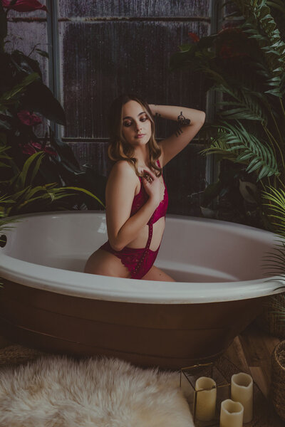 blush angel wings knoxville boudoir