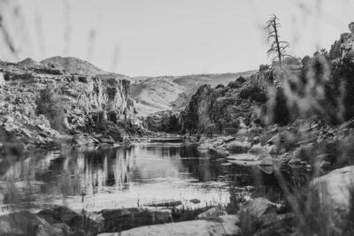 Platte River wedding in Casper, Wyoming