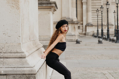 Atlanta wedding photographer with an editorial bride