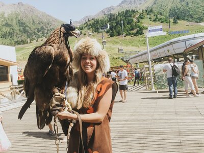 Eagle in Kazakhstan