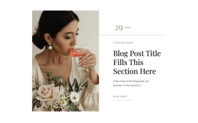Showit Blog Layout Canvas Kit
