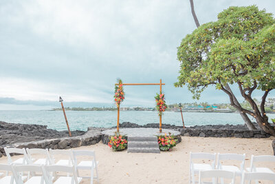 Big Island Wedding venue Package - Royal Kona