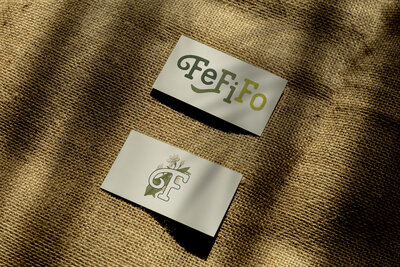 Mockup of Fefifo business card