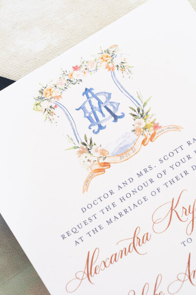 Wilmington, NC wedding invitations