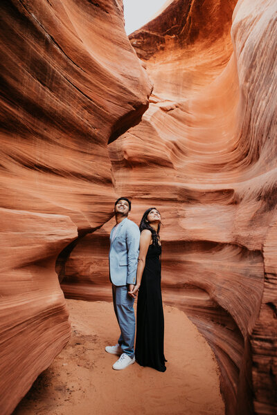 Arizona Antelope Canyon Las Vegas Canyonlands Arches Moab Capitol Reef Zion Utah national parks wedding and elopement photographer adventurous destination