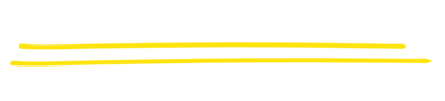 Yellow arrow graphic used as a decorative element on a brand photography website to guide visual flow and enhance marketing design