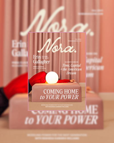 Cover design of Nora. Magazine Issue 002