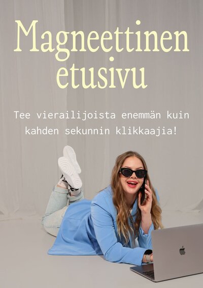 Magneetinen etusivu freebie