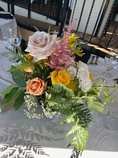 Elegant floral centerpiece