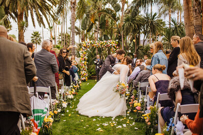 Rancho de las Palmas Wedding Ceremony