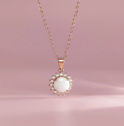 Handcrafted keepsake jewelry made with your preserved flowers, ashes, or breastmilk — a timeless way to hold your most meaningful moments close, cz, moissanite, gold, sterling silver