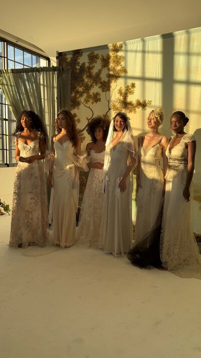 Editorial bridal shoot