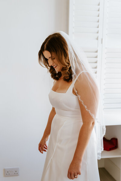 Couple Portrait at Hereford wedding venue