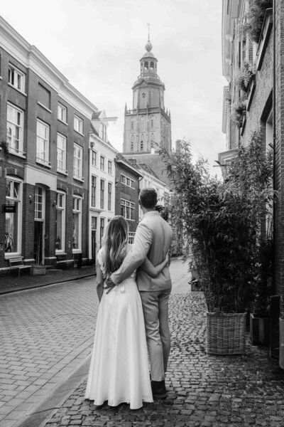 Get framed photography wedding photoshoot black and white zutphen