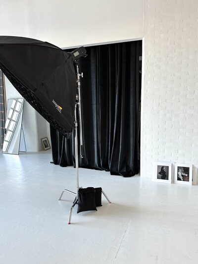 Daisy Rey's brand new photo studio in Jersey City.